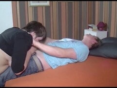 Enthousiasteling, Kont naar mond, Grote kont, Grote lul, Stel, Sperma shot, Duits, Kut duiken