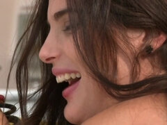 Incroyable, Anal, Cul, Sucer une bite, Tir de sperme, Hard, Interracial, Nénés