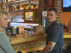 素人, ブロンド, フェラチオ, フォアサム, アウトドア, ハメ撮り, 公共, ティーン