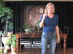 Mamada, Tetona, Linda, Hembra, Hd, Jeans, Natural, Coño