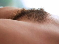 Blasen, Braunhaarige, Behaart, Lecken, Natürlichen titten, Muschi, Jungendliche (18+), Titten