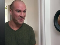 Mamada, Polla, Masturbación, Ducha, Adolescente, Mojado