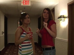 Enthousiasteling, Pijpbeurt, Bruinharig, Hd, Openbaar, Student, Tiener, Slet