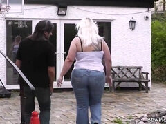 Gorda, Rubia, Tetona, Gordita, Tetas colgantes, Tatuaje, Adolescente, Tetas