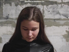 Bondage discipline sadomasochisme, Gebondenheid, Bruinharig, Gek, Latex, Kut duiken, Tieten likken, Nat