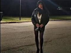 Amateur, Tetas grandes, Consolador, Tacones, Lencería, Al aire libre, Transexual, Tetas