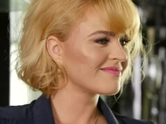 お尻, デカパイ, ディルド, 服従, キッチン, 自然山雀, ピアス, オマンコ