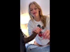 バイセクシャル, フェラチオ, 異人種間, レズビアン, 熟年, 淫乱熟女, 磨き, 三人