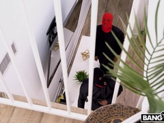 Amateur, Brunette brune, Queue, En levrette, Hard, Monstre, Chevaucher, Plan cul à trois