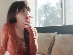 Leie, Braunhaarige, Hd, Masturbation, Erotischer film, Solo