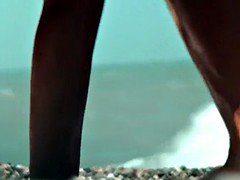 Real young beach nudist voyeur video