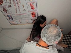 Enthousiasteling, Braziliaans, Arts, Gynaecoloog, Hd, Latijnse vrouw, Masturbatie, Kut duiken