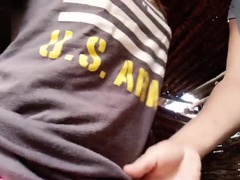 Hinter den kulissen, Erotisch, Filipina, Hd, Im freien, Öffentlich, Jungendliche (18+), Spanner