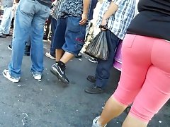 Pink jeans