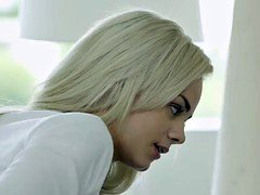 Rubia, Polla, Enorme, Pequeña, Coño, Adolescente, Apretado, Tetas
