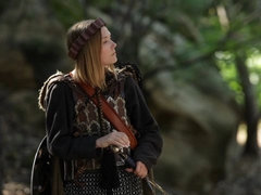 Kont, Masturbatie, Natuurlijke tieten, Buiten, Mager, Strippen, Tiener, Tieten likken