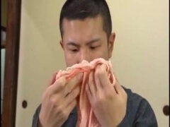 18, アジア人, 共学, 毛深い, 日本人, 淫乱熟女, 息子, オッパイの