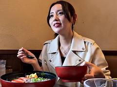 Amateur, Asiatique, Nana, Sucer une bite, Couple, Éjaculation interne, Tir de sperme, Pov