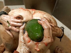 Anaal, Diep in de keel, Fetisj, Voeten fetish, Hardcore, Gigantische dildo, Moeder die ik wil neuken, Trio