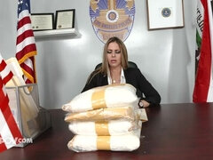 Police Chief likes NOT Coocaaaine amp Dick ft. Rachel Roxxx