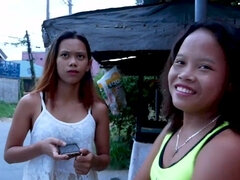 Asiatisch, Blasen, Schwanz, Hundestellung, Filipina, Hardcore, Interrassisch, Titten