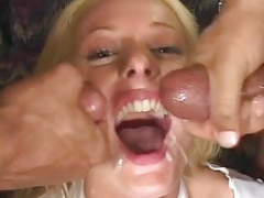 Anaal, Blond, Pijpbeurt, Sperma in gezicht, Hardcore, Slet