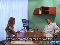 Sarah Kay gets her tight pussy stretched by fakehospital doc for a cure