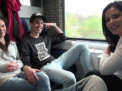 Большие сиськи, Собачьи, Ласковые ручки, Стриптизерша, Молоденькие, Втроем, Сиськи, В поезде