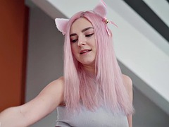 Anaal, Kont, Grote mammen, Blond, Schattig, Russisch, Tiener, Tieten likken