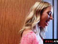 In den arsch, Arsch, Blondine, Blasen, Hardcore, Orgasmus, Dürr, Jungendliche (18+)