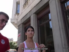 Sucer une bite, Brunette brune, Cocu, Tchèque, Argent, Pov, Adolescente, Épouse