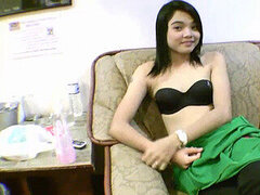 Aziatisch, Slaapkamer, Sperma, Sperma in gezicht, Tiener, Thais, Slet