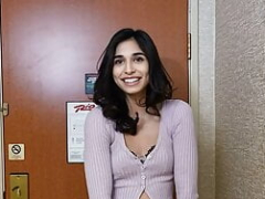 Amateur, Américain, Derrière les coulisses, Sucer une bite, Éjaculation interne, Innocente, Lingerie, Seins naturels