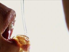 エロティック, フェティッシュ, 食べ物, 淫乱熟女, 自然山雀, ソフトコア, 一人, オッパイの