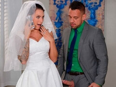 In den arsch, Grosser arsch, Grosser schwanz, Braut, Hardcore, Latina, Hochzeit, Ehefrau