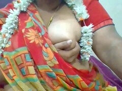 Andhra aunty gets down and dirty with her big natural tits