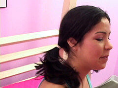 素人, フェラチオ, ピグテール, ティーン, 奇妙