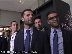 Cul, Audition, Tir de sperme, Queue, Groupe, Hd, Orgasme, Orgie
