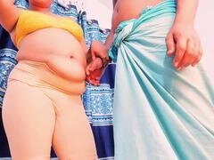 Bisexuelle, Sucer une bite, Tir de sperme, Hard, Indienne, Chatte, Suçant, Oncle