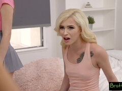 Grosser arsch, Grosser schwanz, Bruder, Braunhaarige, Sperma im mund, Monster, Jungendliche (18+), Titten