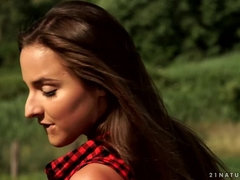 Anal, Sucer une bite, Brunette brune, Érotique, Faciale, Adolescente