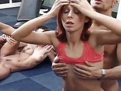 In den arsch, Blasen, Doppelpenetration, Aufs gesicht abspritzen, Gruppe, Orgie, Swingers