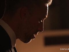 Gros seins, Sucer une bite, Plantureuse, Grossier, Hard, Léchez, Lingerie, Nénés