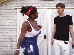 Kont, Mooie dikke vrouwen, Grote mammen, Zwart, Pijpbeurt, Vingeren, Likken, Kut duiken