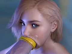 ブロンド, フェラチオ, 巨乳な, 口内発射, イく瞬間, イマラチオ, 顔射, ティーン