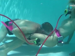 Plage, Sucer une bite, Brunette brune, Queue, Hard, Hd, Hongroise, Piscine