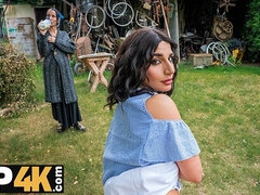 Braunhaarige, Tschechisch, Hardcore, Hd, Im freien, Pov, Titten, Bizarr