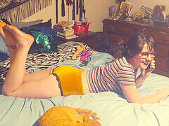 Grosser schwanz, Blasen, Braunhaarige, Betrug, Gehörnter ehemann, Domination, Faustfick, Jungendliche (18+)