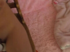 Enthousiasteling, Bondage discipline sadomasochisme, Gebondenheid, Vrouw, Fetisj, Hd, Gigantische dildo, Spuiten