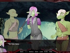 デカチン, デカパイ, バス, ゲーム, マッサージ, 怪物